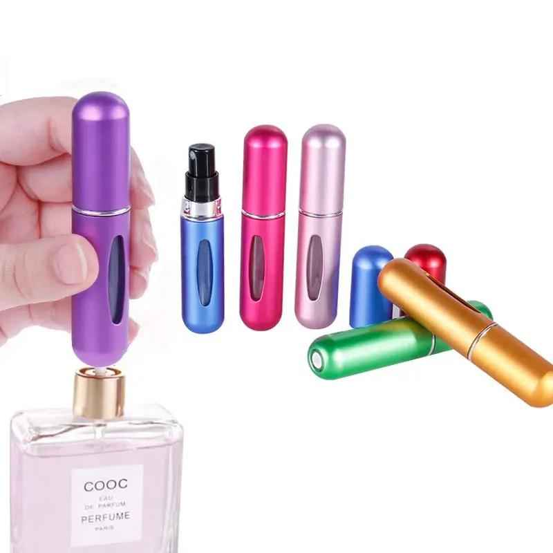 Portable Refillable Mini Perfume Atomizer | Travel-Size Spray Bottle | Random Color | 5ml Zmhud
