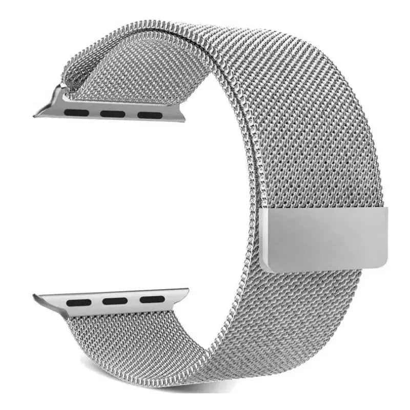 Pale Rose | Apple Watch Milanese Magnetic Loop Strap | Stainless Steel Band | 42mm / 44mm / 45mm - Zmhud