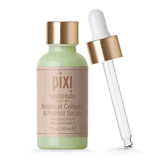 Pixi Botanical Collagen and Retinol Serum 30ml Concentrated Volumizing Anti-Aging Serum for All Skin Types Zmhud