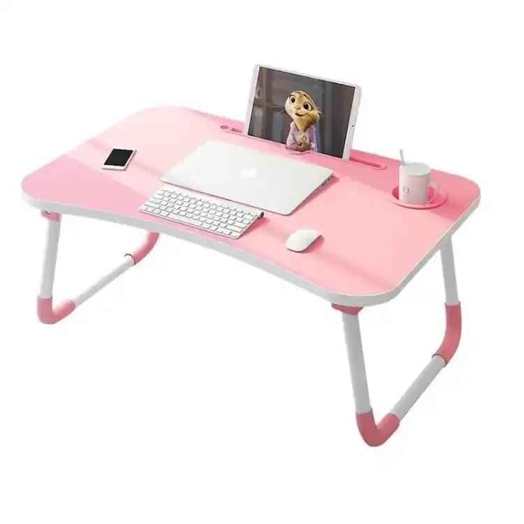 Laptop Table Foldable Laptop Stand Laptop Table For Bed Study Table Cup Table - Zmhud