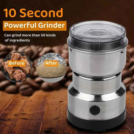 Raf Mini Electric Grinder Stainless Steel Coffee Grinder For Coffee beans, Spices, Masala Grinder Machine 220V - Zmhud