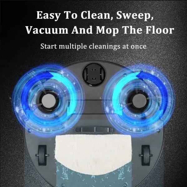 Small Size Smart Sweeping Robot Home Mini Sweeper Sweeping and Vacuuming Wireless Vacuum Cleaner Sweeping Robots for Home - Zmhud