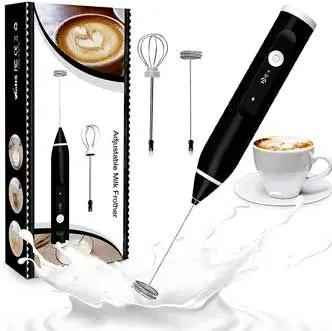 2 in 1 Electric Rechargeable Coffee Beater and Milk Frother - Zmhud