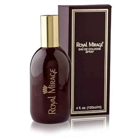 Royal Mirage Eau De Cologne Spray 120ml | Refreshing Long-Lasting Unisex Perfume Zmhud
