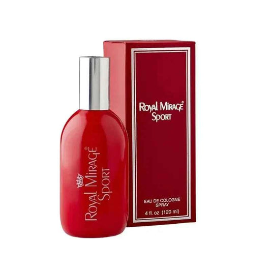 Royal Mirage Sport Eau De Cologne 120ml | Long-Lasting Refreshing Unisex Perfume Zmhud