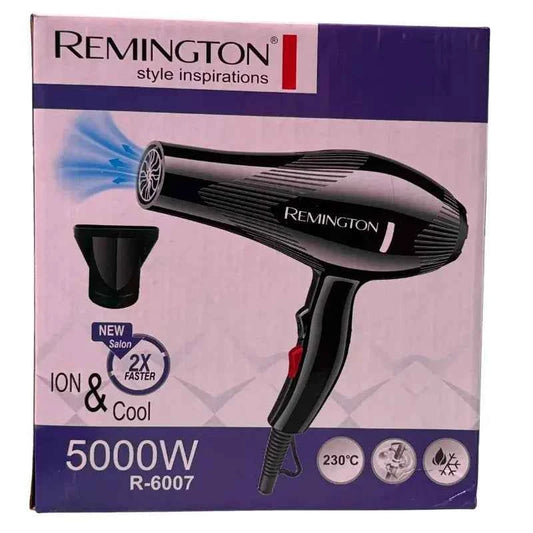 Remington Hair Dryer R-6007 2X Faster ION Technology with Cool Shot and Health Breeze Mode Zmhud