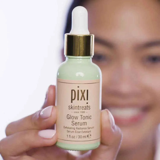 Pixi Glow Tonic Serum 30ml Lightweight Hydrating and Exfoliating Facial Serum with Glycolic Acid Zmhud