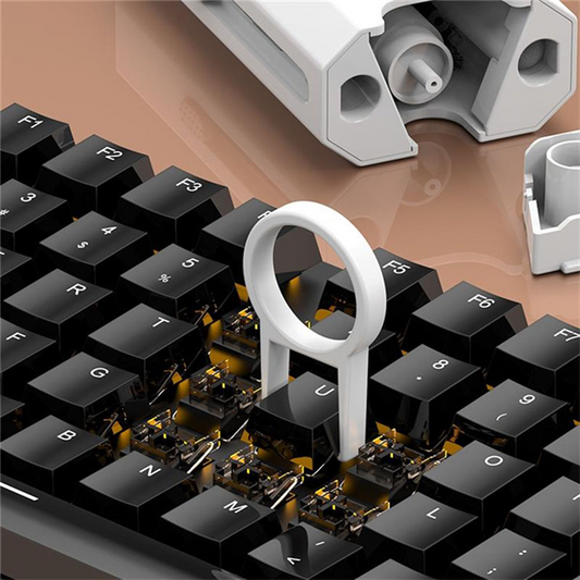 8In1 Computer Keyboard Cleaner Brush Kit Earphone Cleaning Pen for Headset Phone Cleaning Tools Black - Zmhud