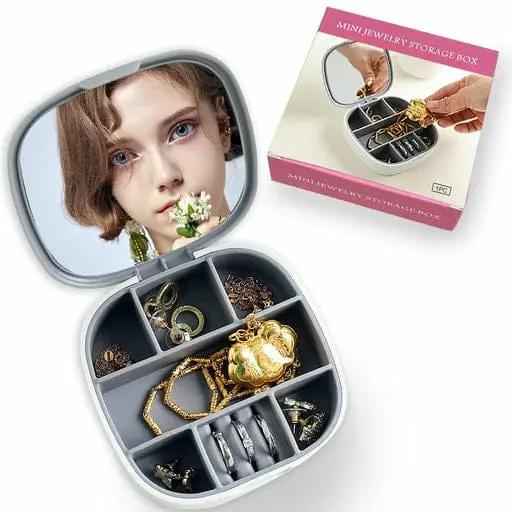 Necklace Organizer | Jewellery Box with Mirror Zmhud