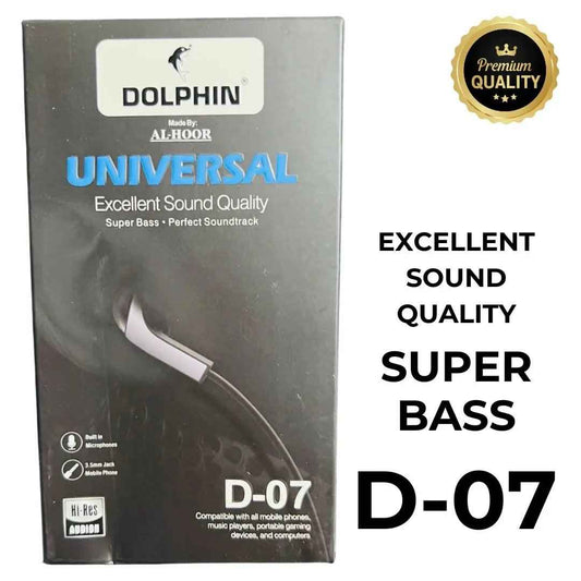Dolphin D-07 Handsfree | Super Bass and Sound Quality Zmhud