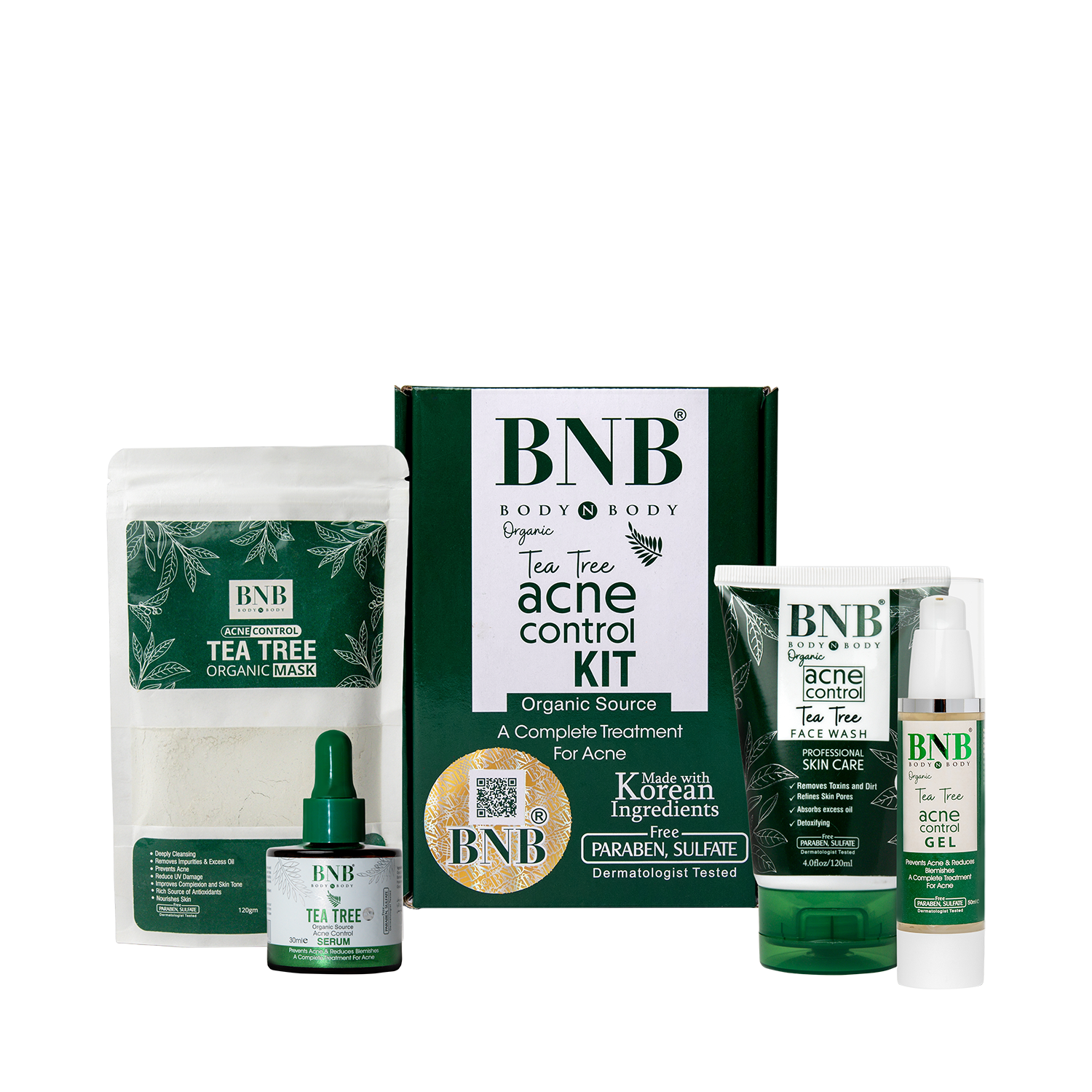 BNB Acne Control Kit ( 4 in 1 )