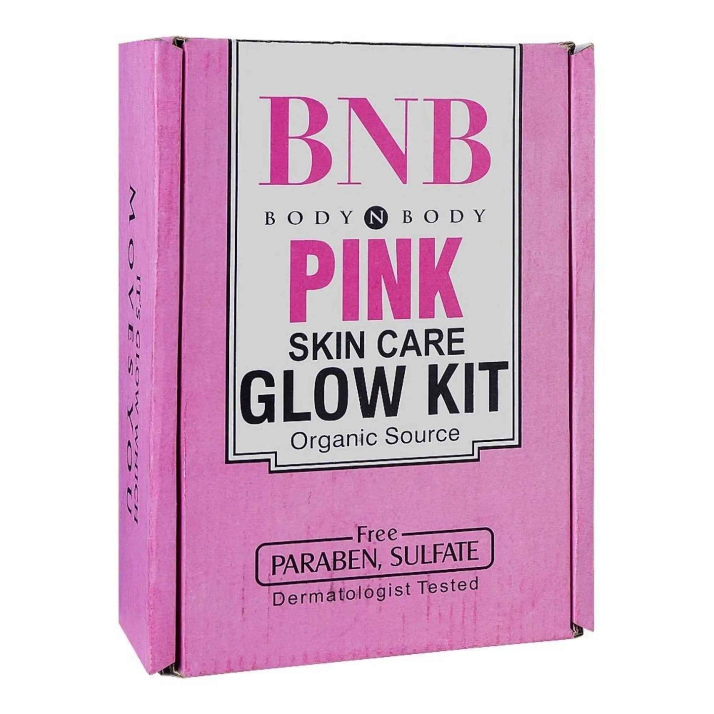BNB Pink Face Glow Kit | 3-in-1 Skincare Wash Mask SPF Protection Set Zmhud