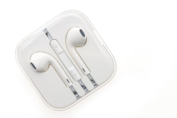 Genuine Certified Apple iPhone Handsfree For iPhones Wired with Lightening Jack | White Zmhud