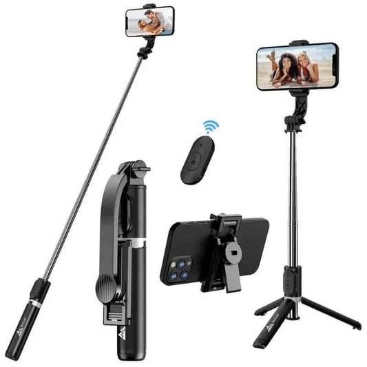 NeePho P170S Selfie Stick Tripod | Premium Metal Build for Ultimate Stability Zmhud